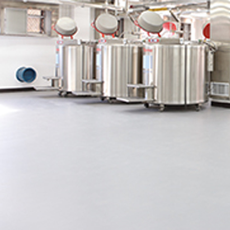 Antimicrobial epoxy flooring
